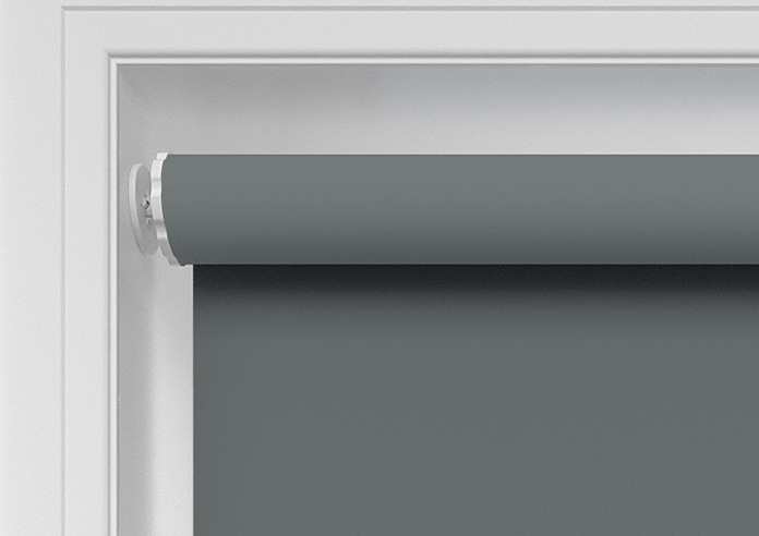 Trinity (FR Blackout), Cosmic Grey - Twist&Fit Roller Blind - Image 10
